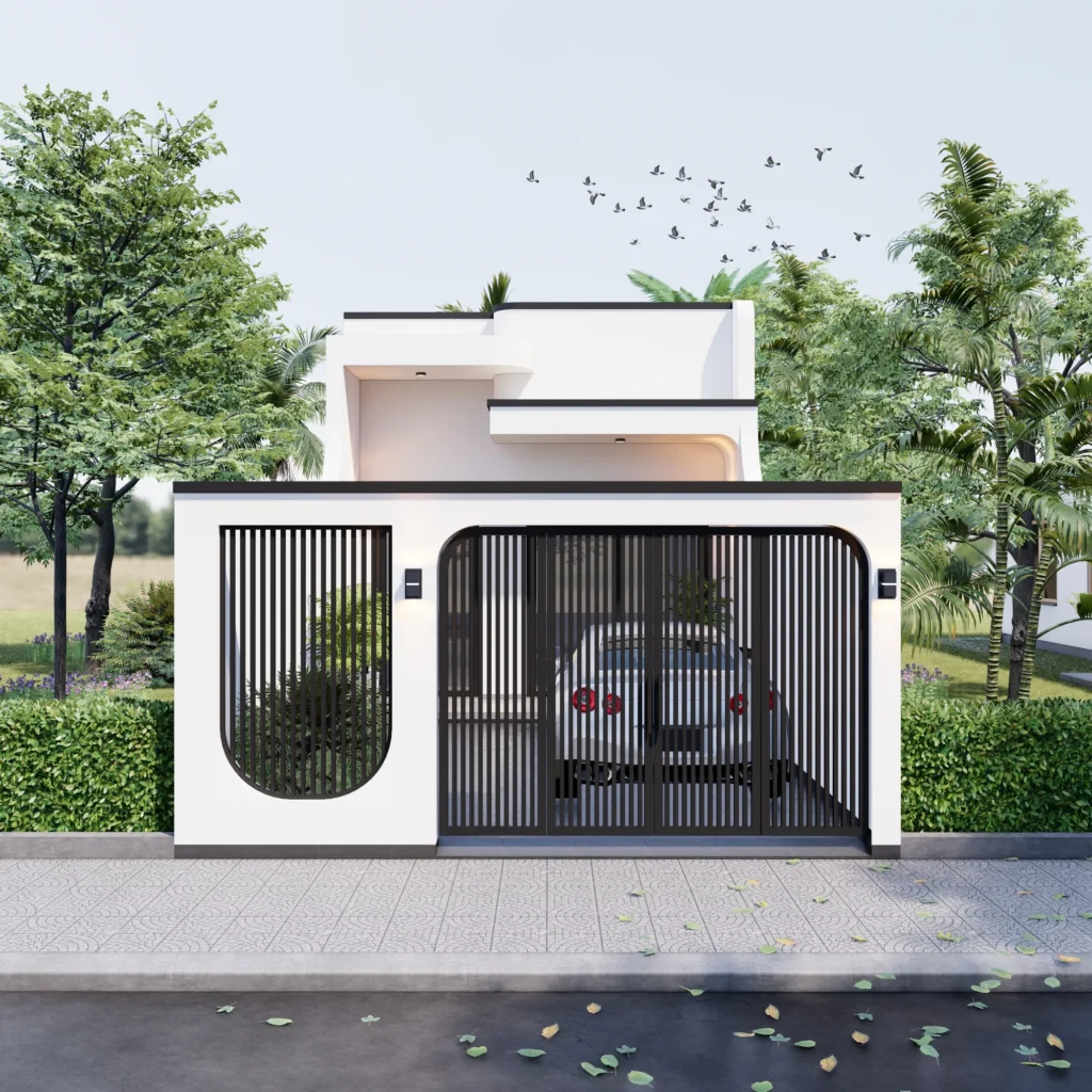 Thiết kế nhà cấp 4 Phan Thiết – Hiện đại, thoáng mát | C.A.M