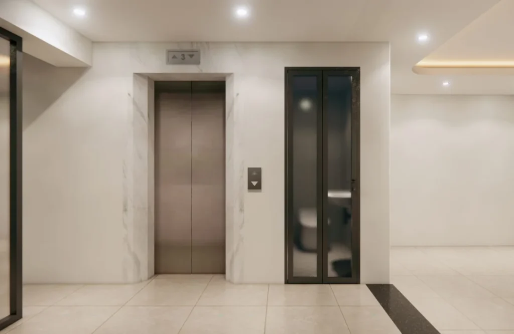 THIẾT KẾ NHÀ PHỐ TP.HCM 1 TRỆT 1 LỬNG 3 LẦU CÓ THANG MÁY