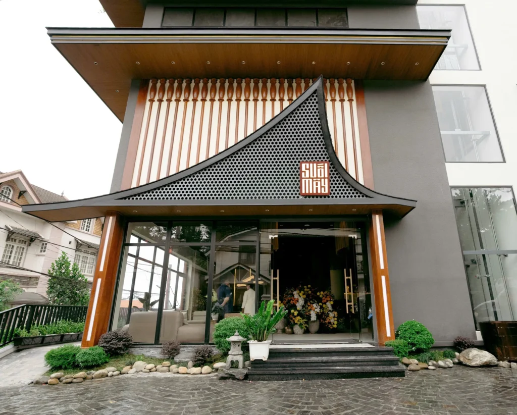Thi công Spa Đà Lạt 1750m² – Không gian Spa 1 trệt 4 lầu