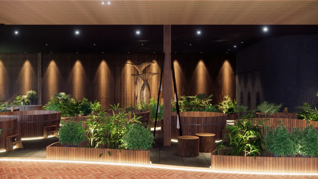 Thiết kế khu massage và thư giãn Spa Đà Lạt