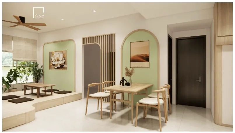 Thiết kế thi công nội thất căn hộ Celadon City Tân Phú