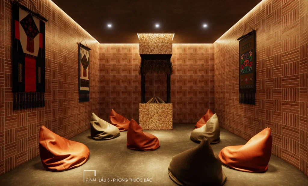 Thiết kế phòng sauna Spa Đà Lạt