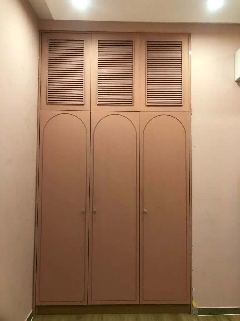 Thi công nội thất Quận 7 TP.HCM – Tủ bếp và tủ quần áo hiện đại